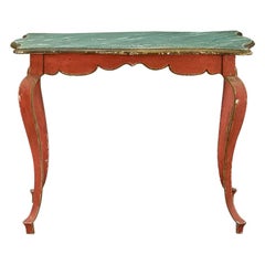 Curvy 19th Century Italian Table