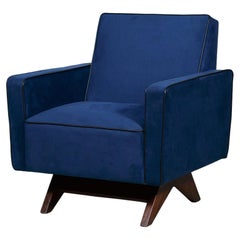 Cushion Club Chair by Pierre Jeanneret for Chandigarh, India, Circa 1960