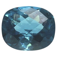 Cushion-Cut Natural Aquamarine – 10.00 Carats (Heated)