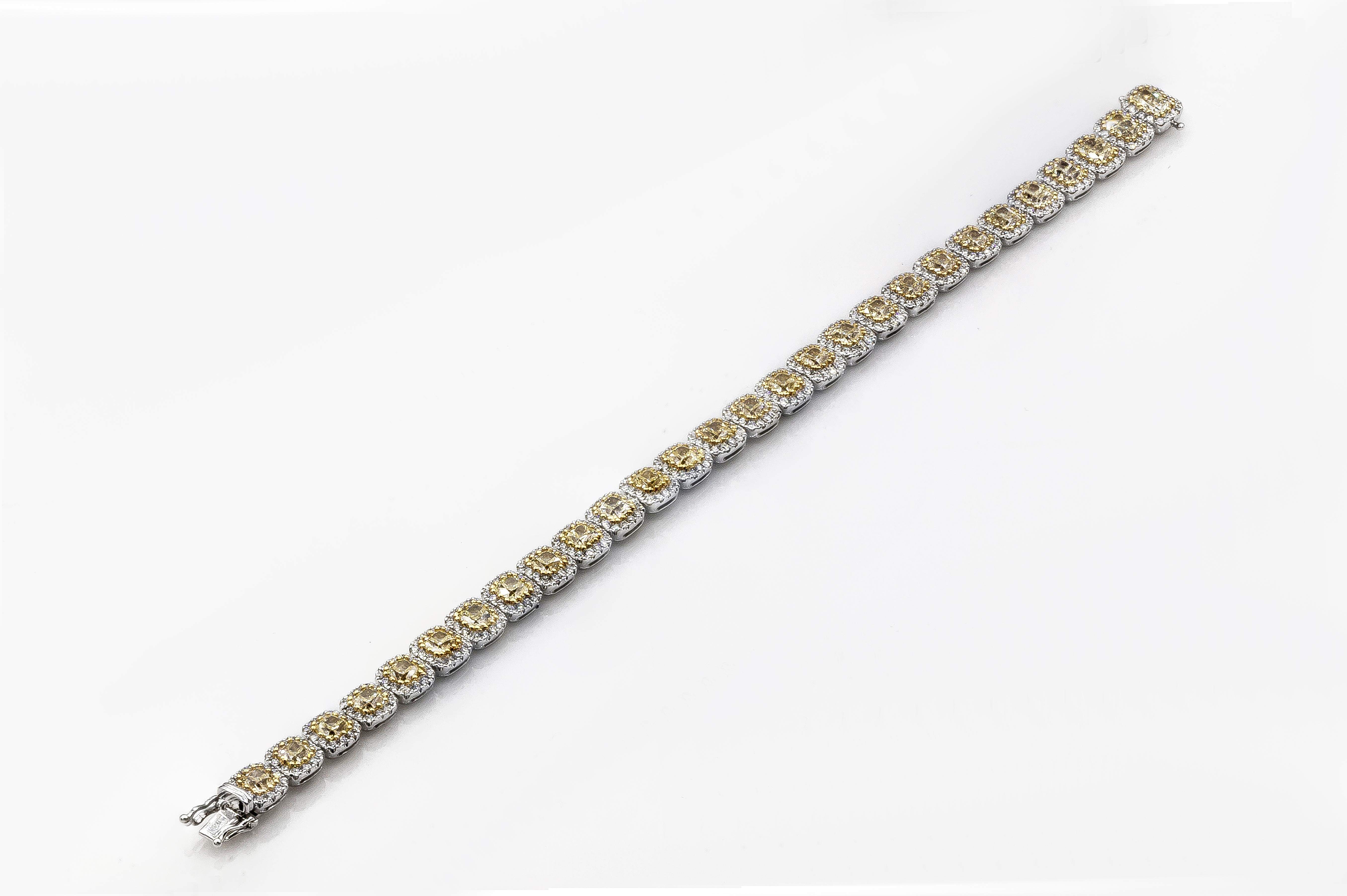 yellow diamond chain