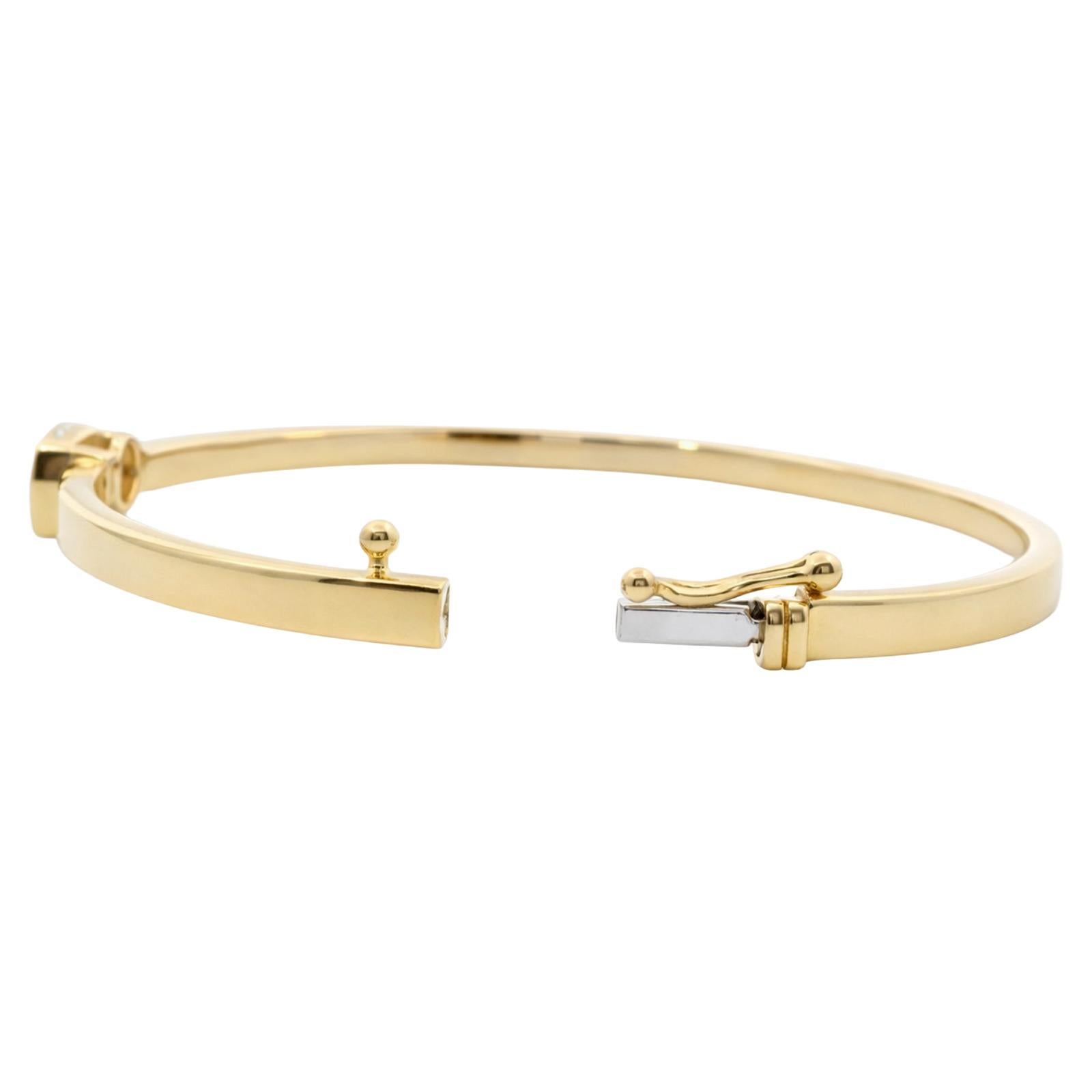 Cushion Diamond Bangle - image 3