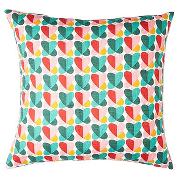 Cushion Farfalle in Shot Cotton, by La Doublej, 100% Made in Italy