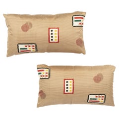 Cushion from Vintage Japanese Meisen Silk