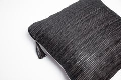 Cushion in Woven Snakeskin by Kifu Paris