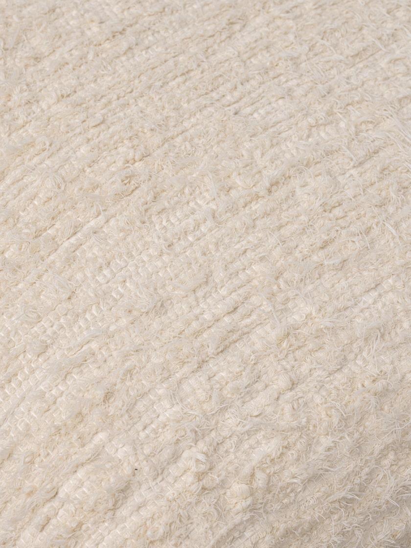 Cuscino portoghese in cotone ecru intrecciato a mano Lago SAUDADE DESIGN In condizioni Nuovo in vendita a PARIS, FR