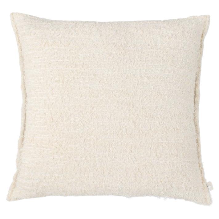 Cuscino portoghese in cotone ecru intrecciato a mano Lago SAUDADE DESIGN