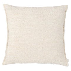 Cuscino portoghese in cotone ecru intrecciato a mano Lago SAUDADE DESIGN