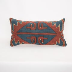 Cushion Made from an Antique Avar Kilim from Dagestan , Early 20th C.