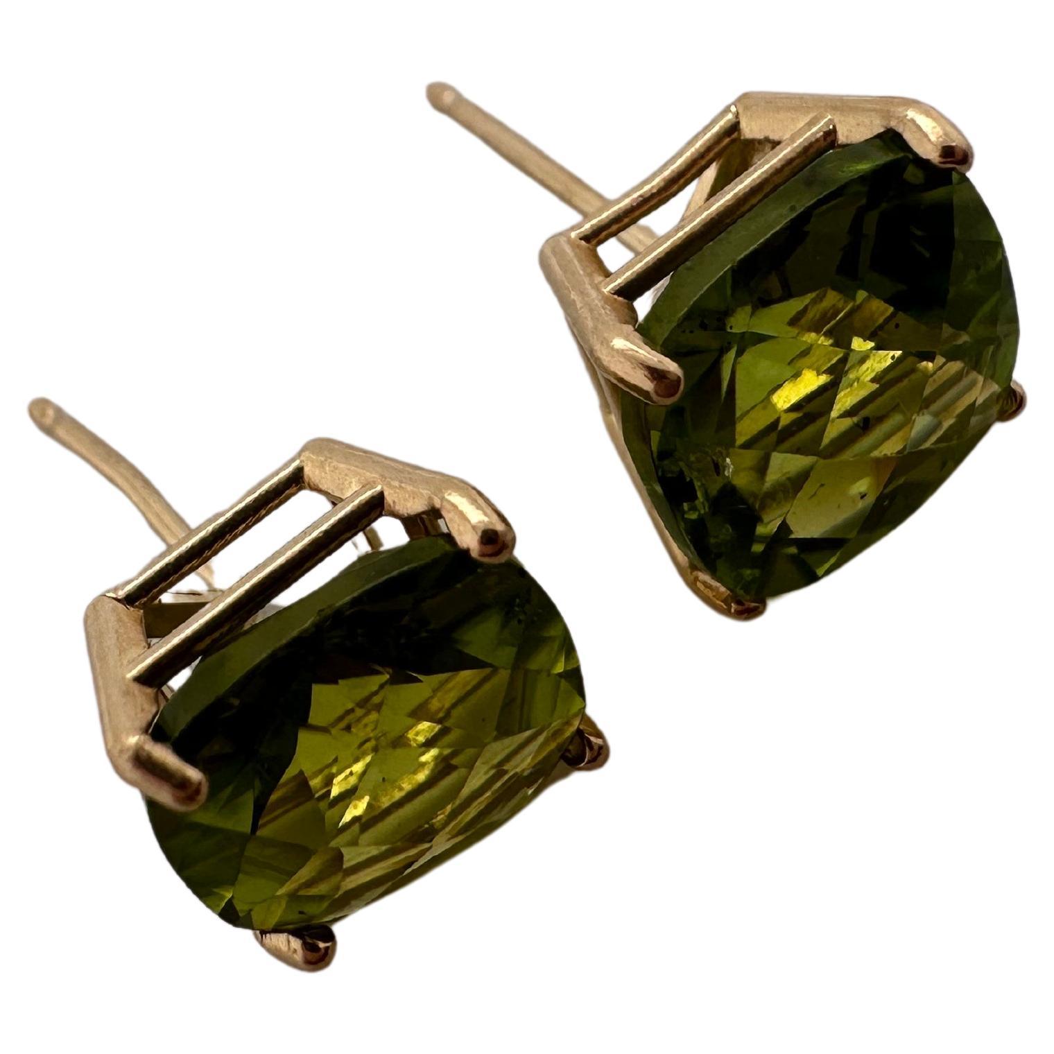 Peridot studs 8mm in 14kt yellow gold, 100% natural peridots originating from Brazil. Peridots are an august gemstone.

Certificate of authenticity comes with purchase

ABOUT US
We are a family-owned business. Our studio in located in the heart of