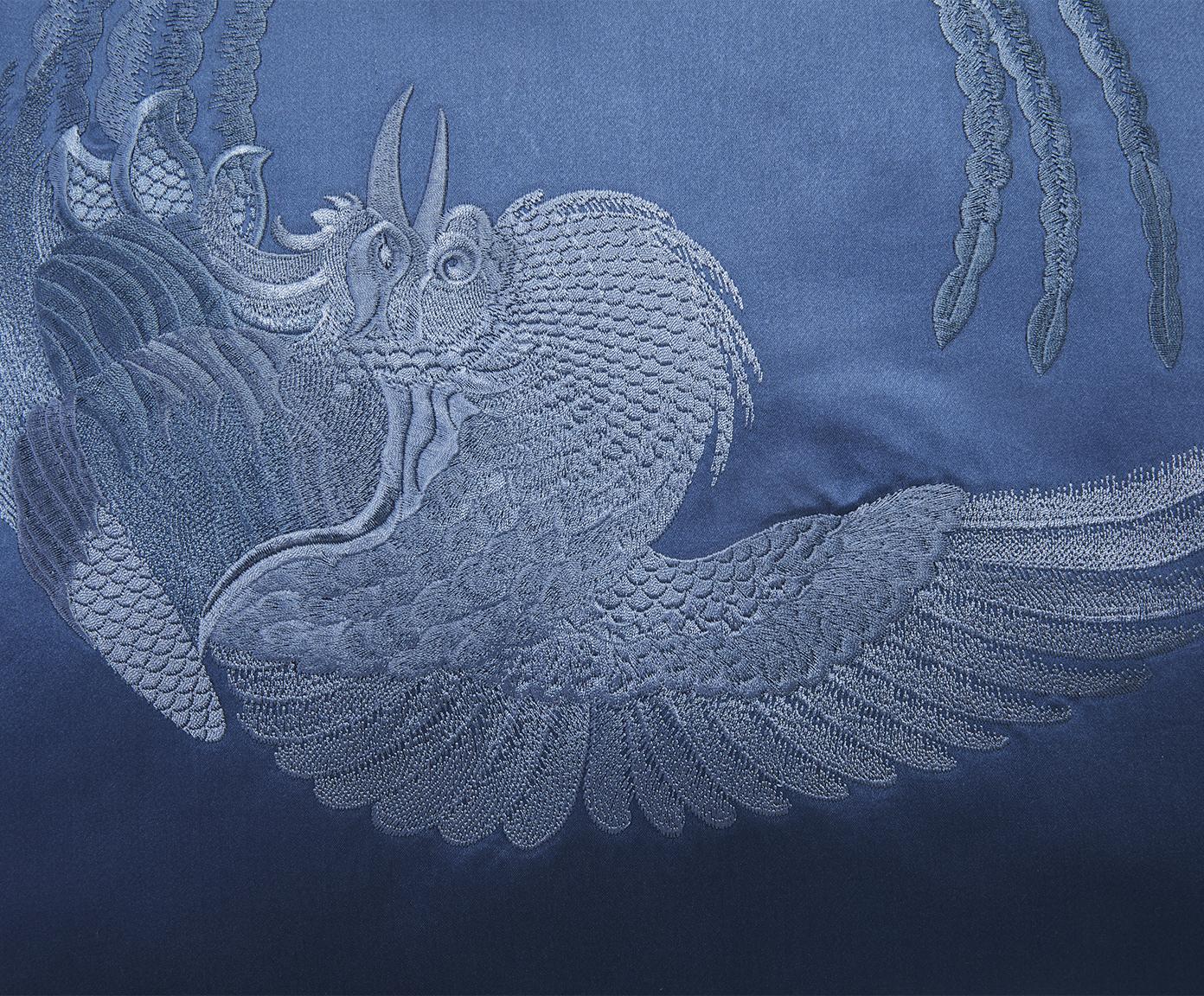 Giapponismo Cuscino Phoenix 50 in vendita