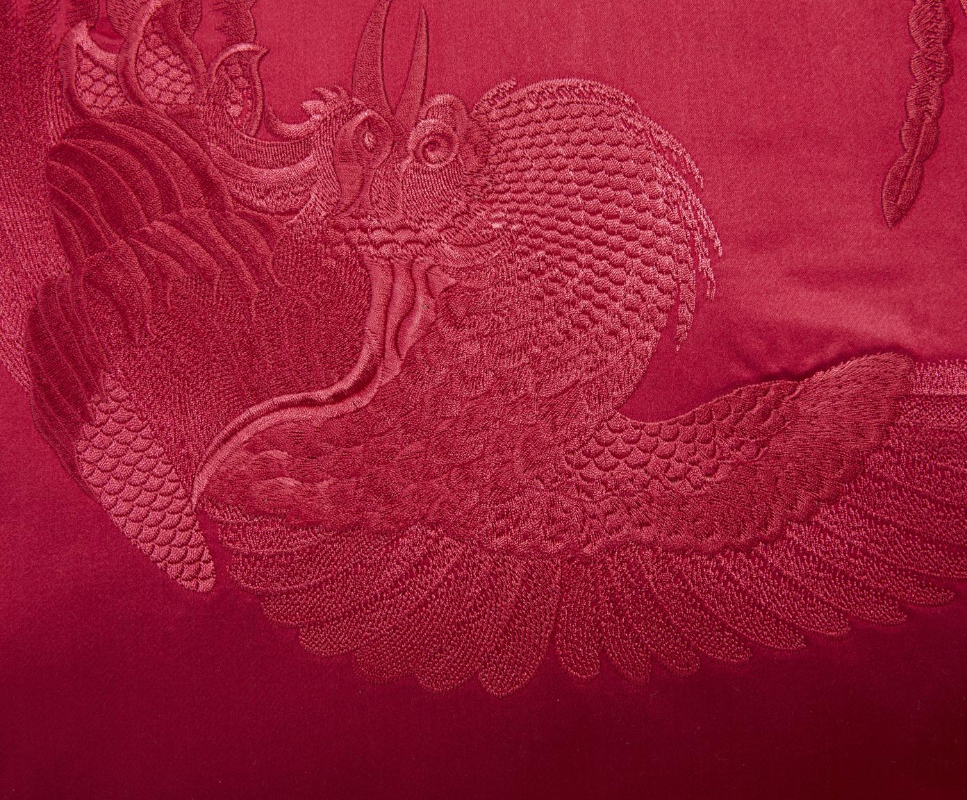 Giapponismo Cuscino Phoenix 56 in vendita