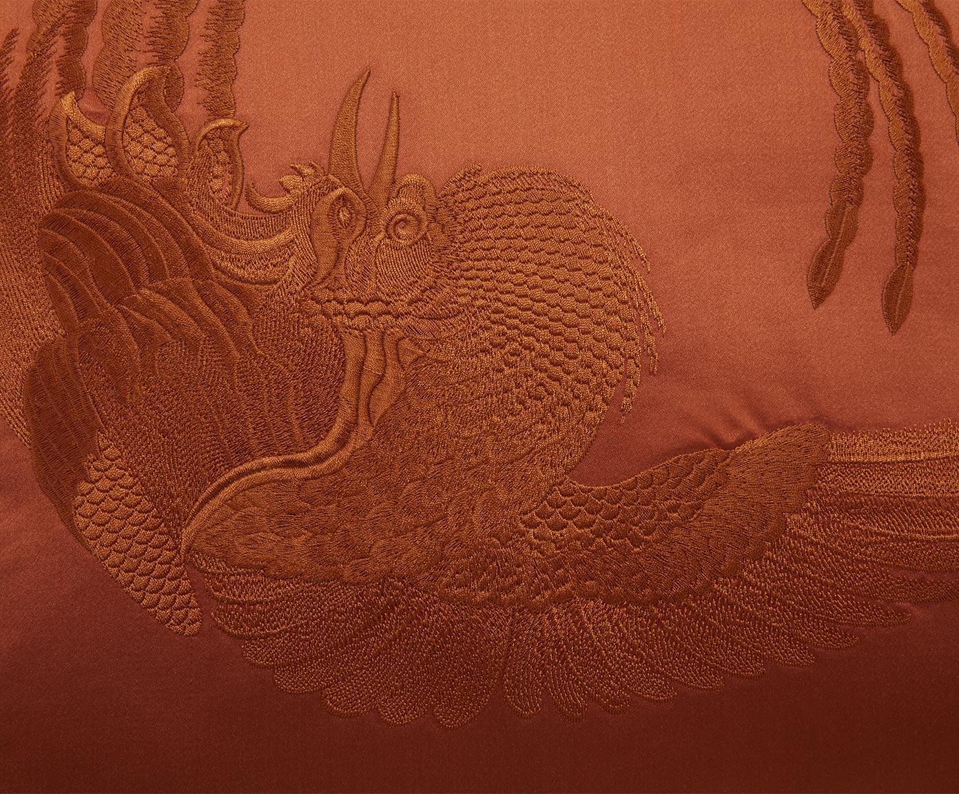 Giapponismo Cuscino Phoenix 59 in vendita