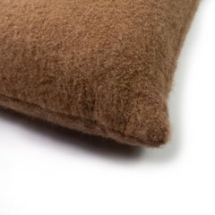 Cushion / Pillow Chérie Brown Baby Alpaca Wool by Evolution21