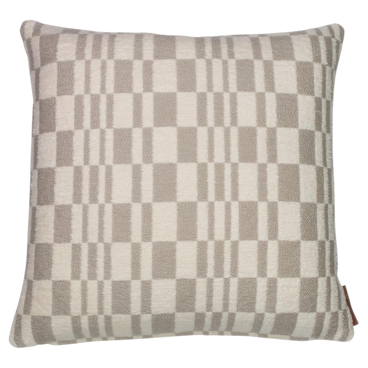 Cushion / Pillow Chess Linen by Evolution21 For Sale