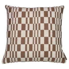 Cushion / Pillow Chess Savannah Brown by Evolution21