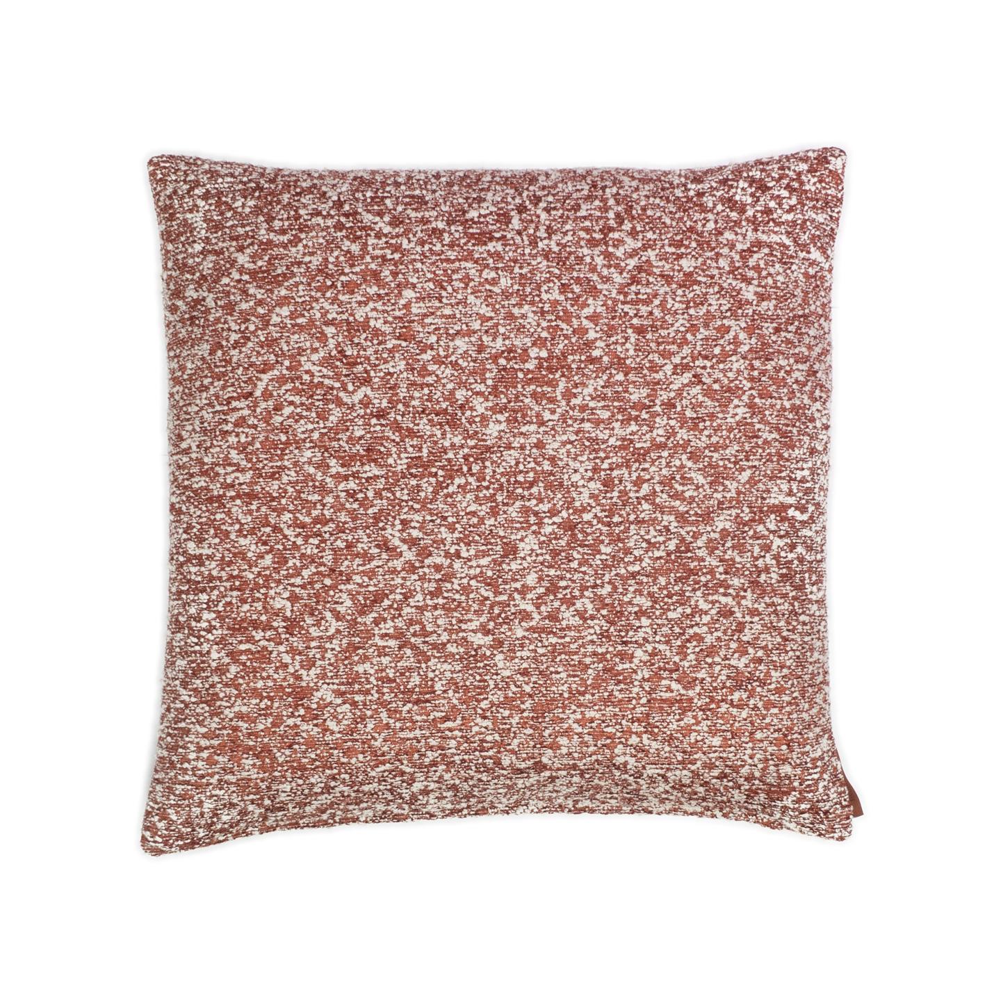 Modern Cushion / Pillow Lucca Bric Red by Evolution21 For Sale