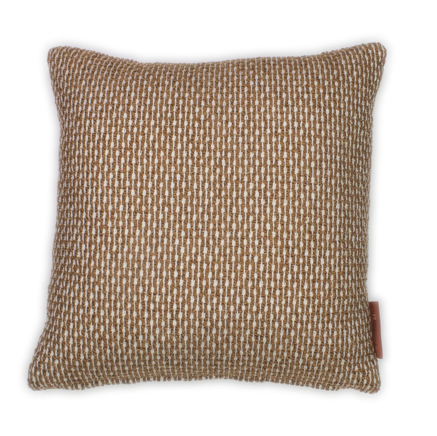 Modern Cushion / Pillow Pampas Sand by Evolution21 For Sale