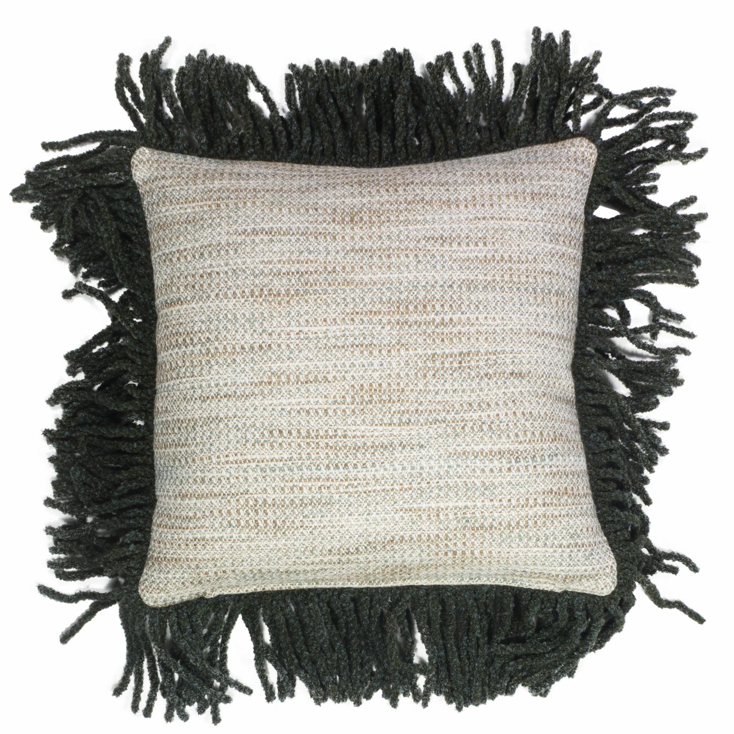 Modern Cushion / Pillow Santorini Pacific Blue by Evolution21 For Sale