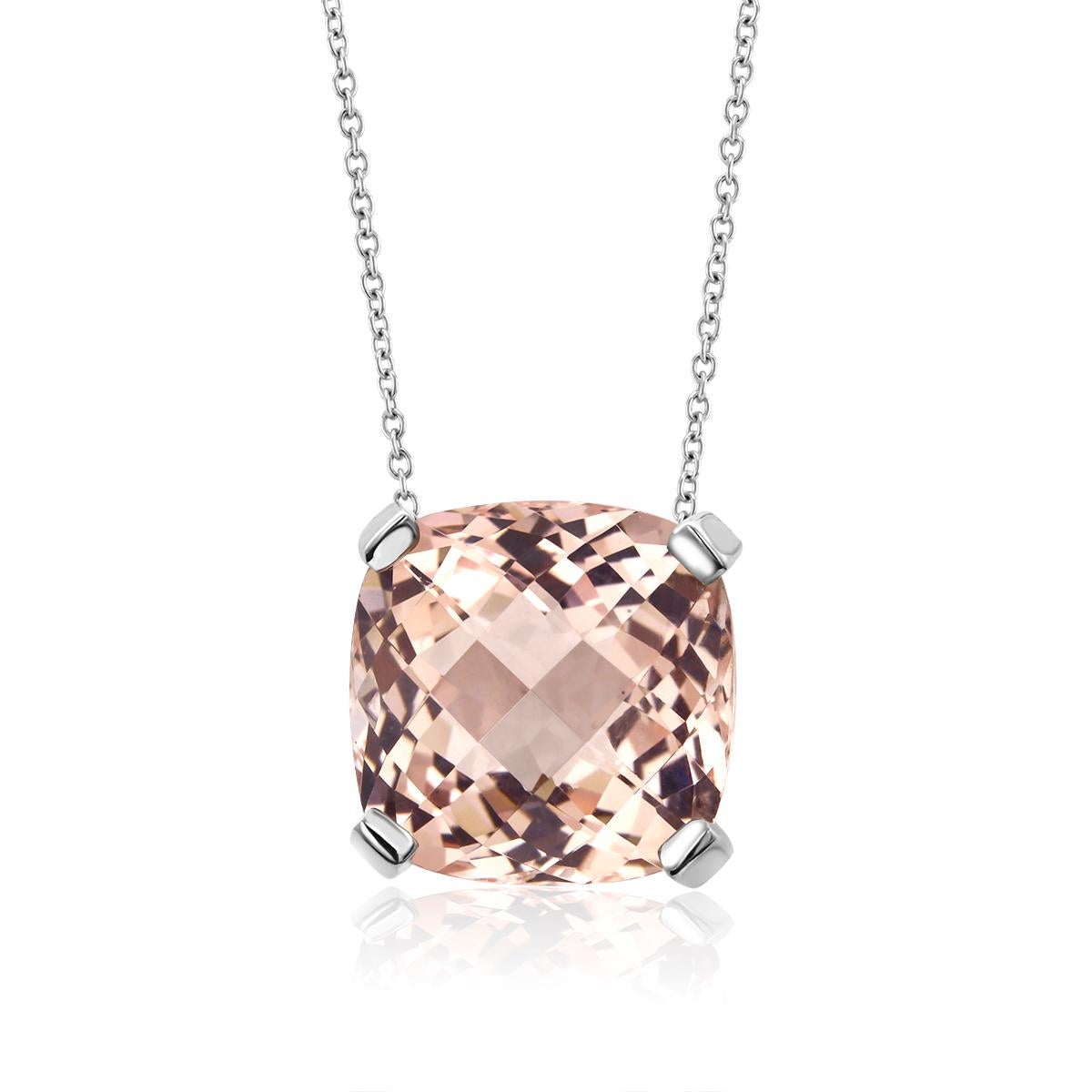 Carat White Gold Pendant Necklace 