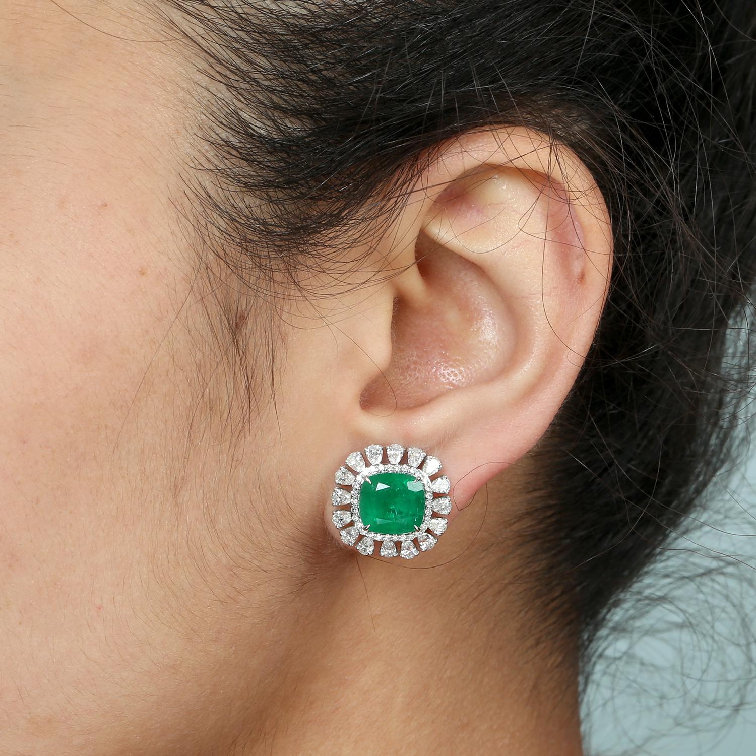 18KT:7.802g,D:2.53ct, Emer:7.52ct, 