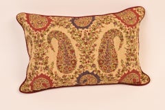 Pillow with Paisley Fabric