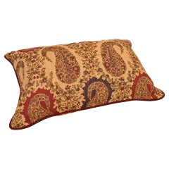 Kissen mit Paisley-Stoff