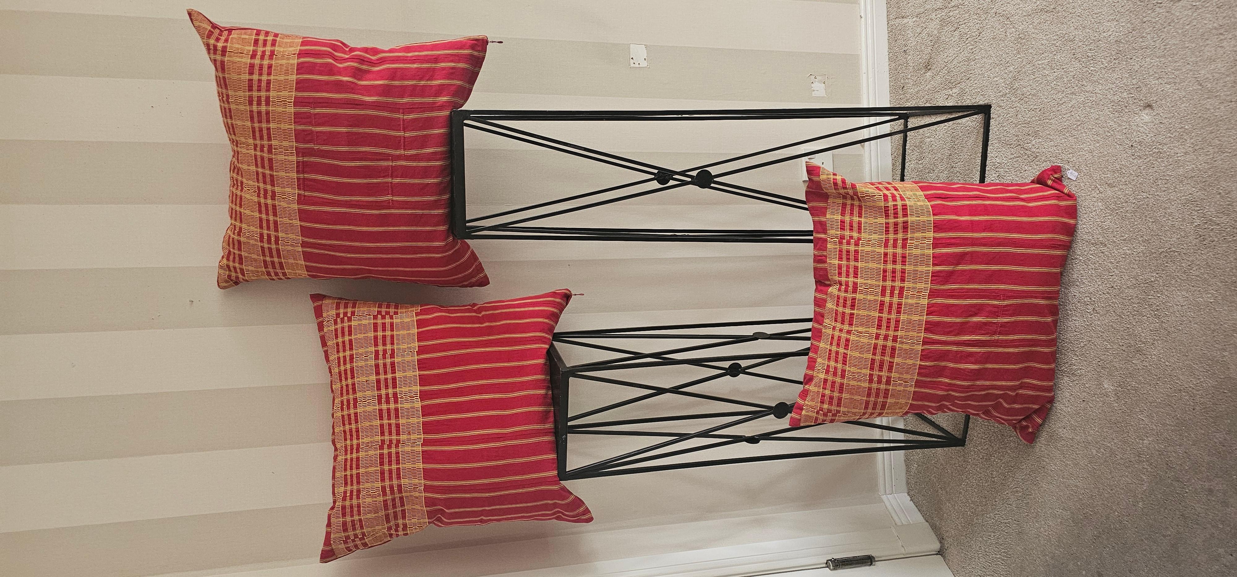Cojines , Textil Ashante. Tejido a mano en venta