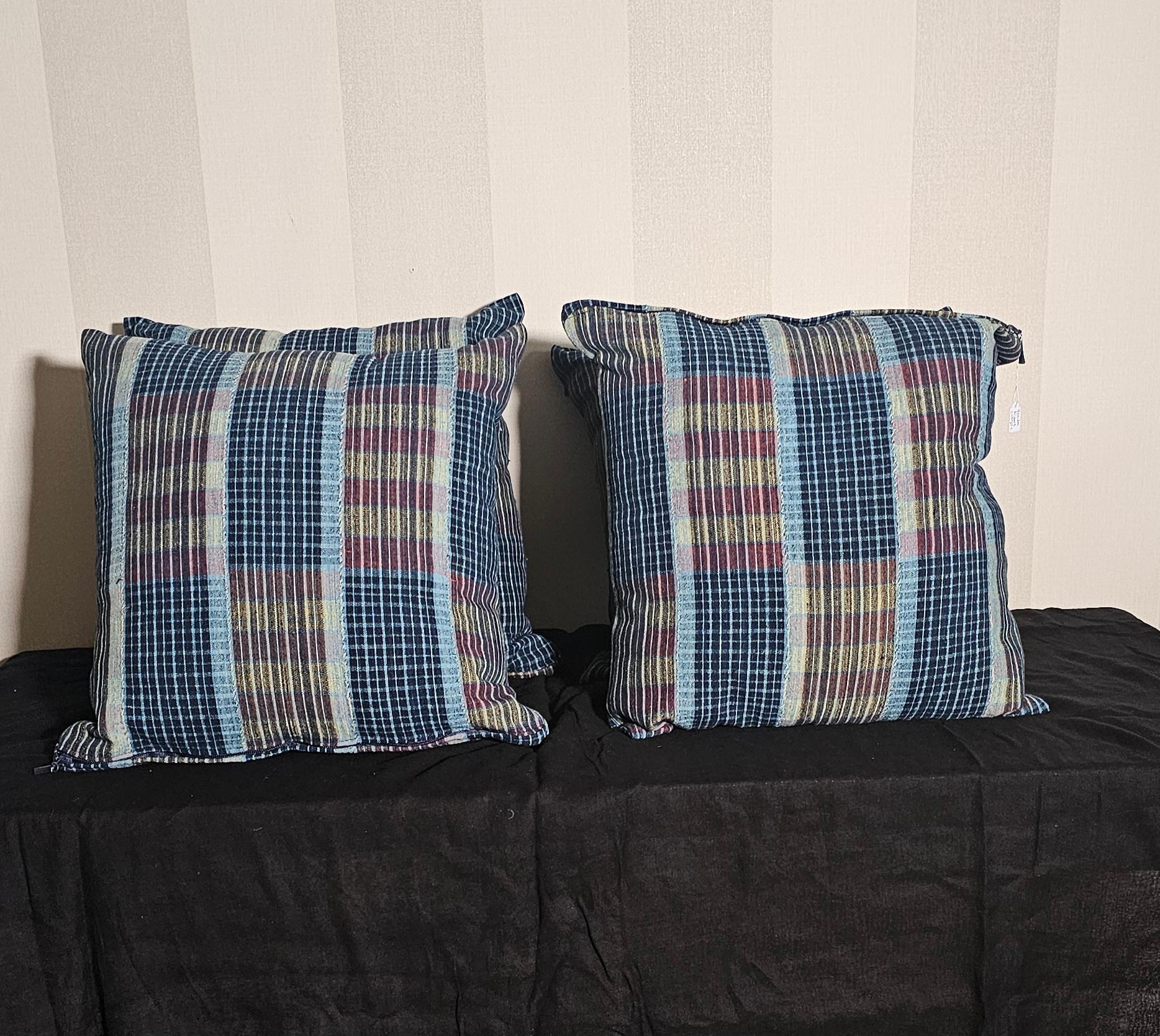 Cojines tejidos con tela yoruba Tribal en venta