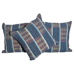 Cushions woven from Yoruba textile
