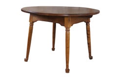 Cushman Colonial Maple Country Farmhouse Extendable Dining Breakfast Table