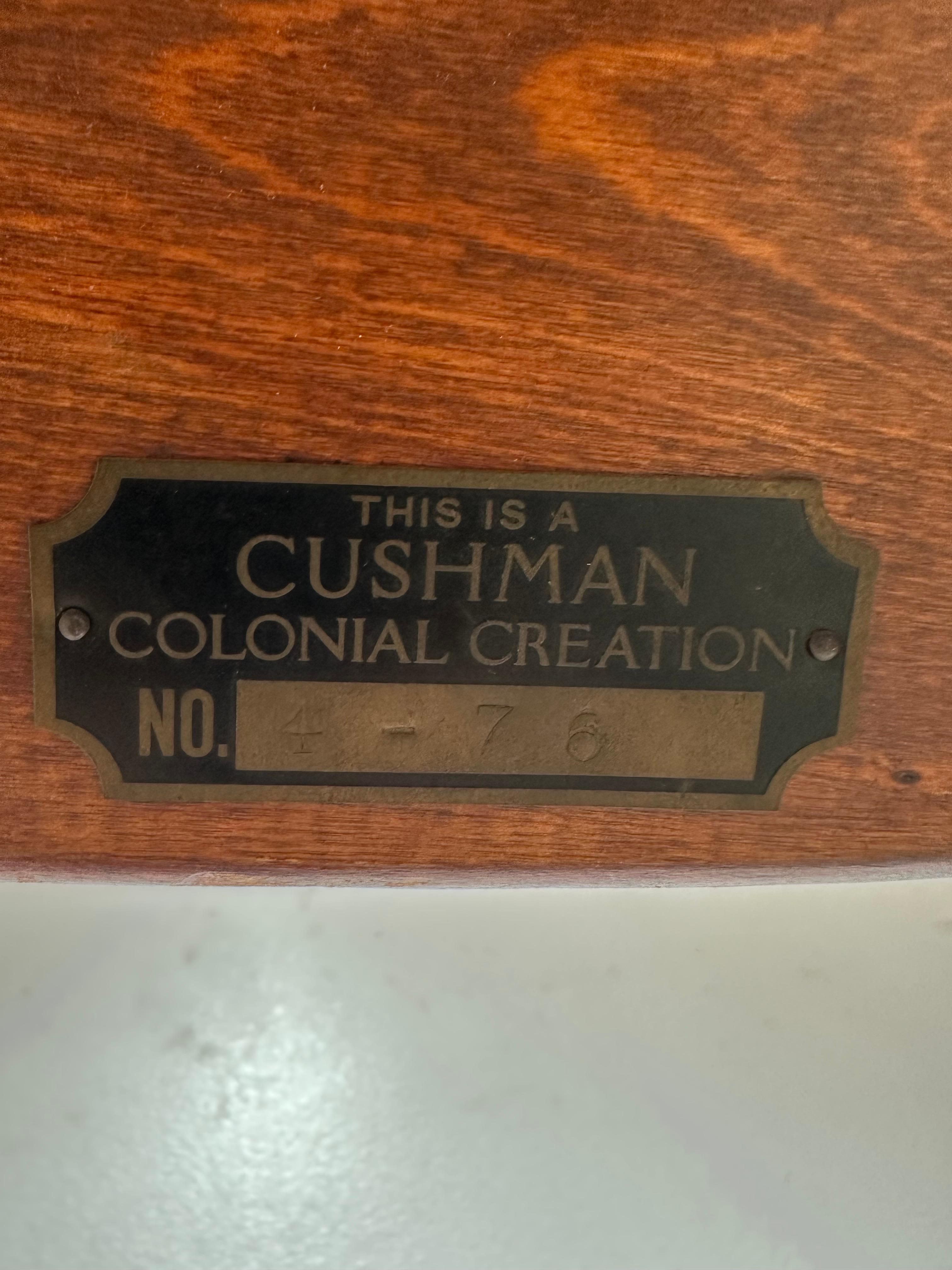 Cushman Colonial Rustic Primitive Maple Occasional Table For Sale 5