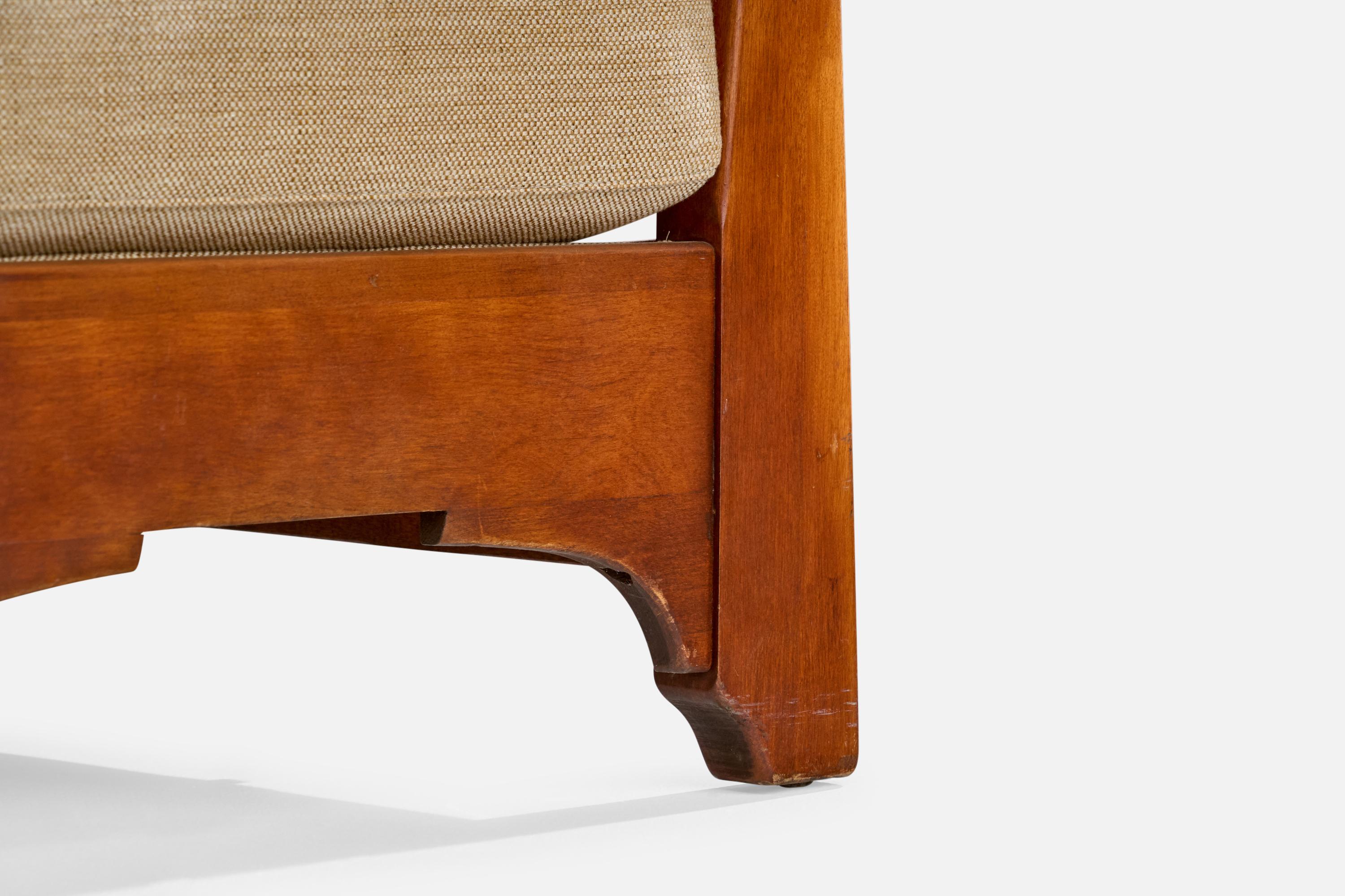 Cushman Furniture, Sedia da salotto, Wood, Fabrice, USA, anni '40 In condizioni buone in vendita a High Point, NC