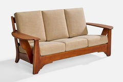 Cushman Furniture, Sofa, Wood, Fabric, USA, 1940s