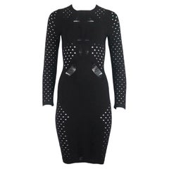 Cushnie Et Ochs Cutout Stretch Knit Dress