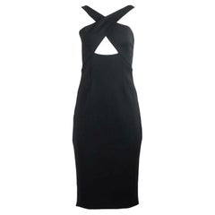 Cushnie Et Ochs Cutout Stretch Scuba Dress