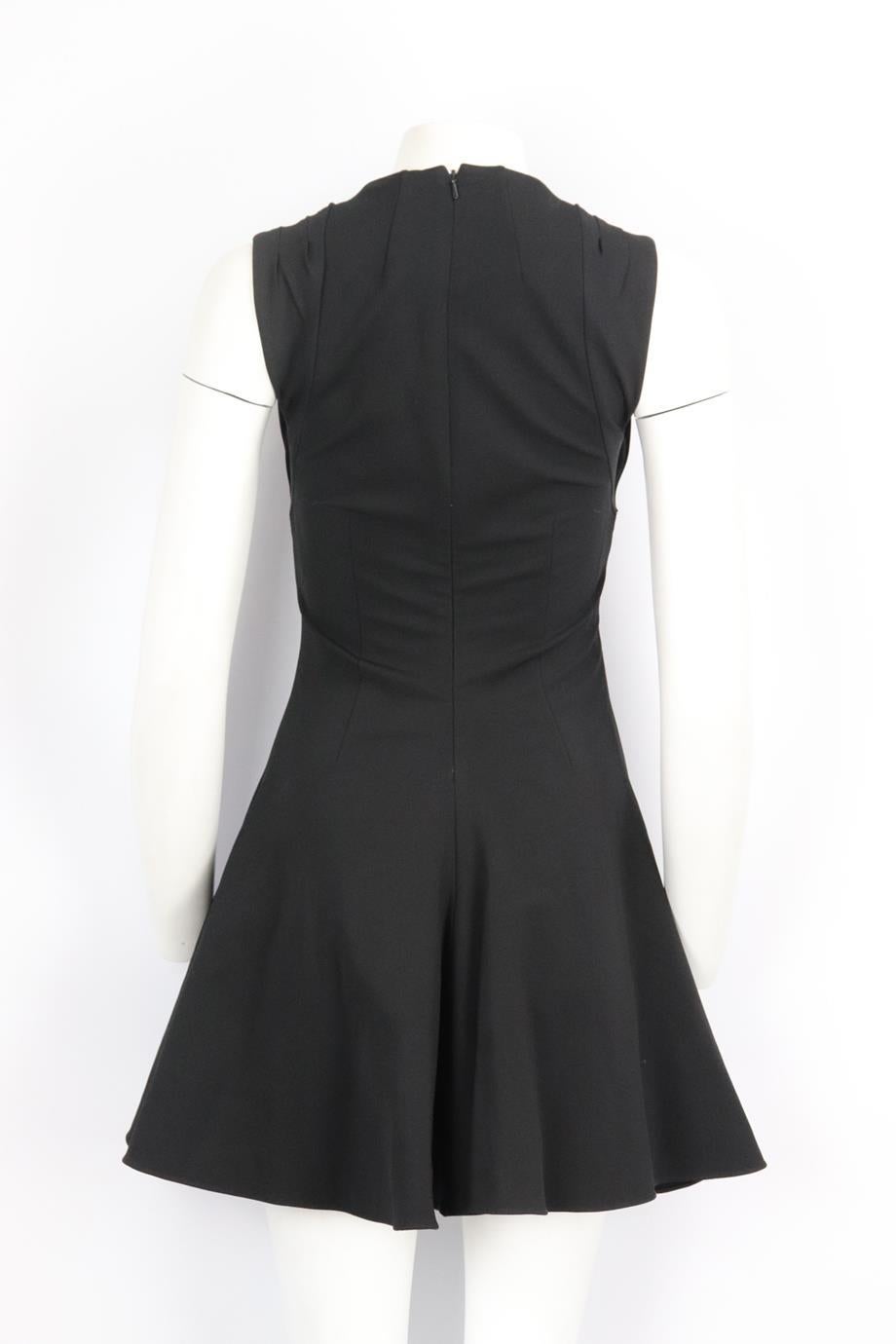 Cushnie Et Ochs Draped Stretch Jersey Mini Dress Us 4 Uk 8 In Excellent Condition In London, GB