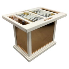 Custom 1980’s Backgammon Game Table