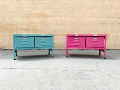 Custom Locker Basket "Side Table" Unit