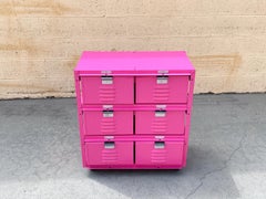 Custom Locker Basket Unit on Casters