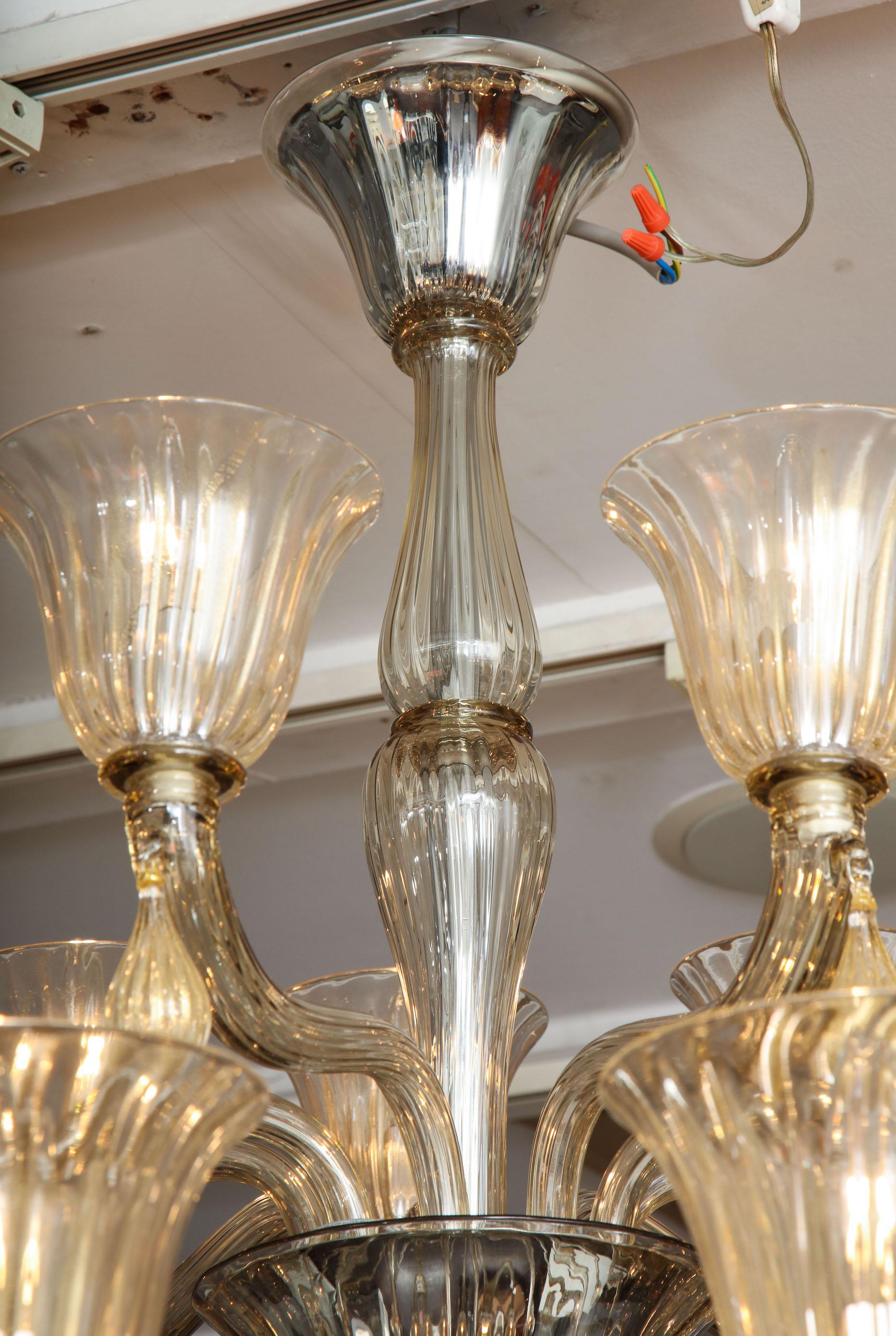 large modern chandelier