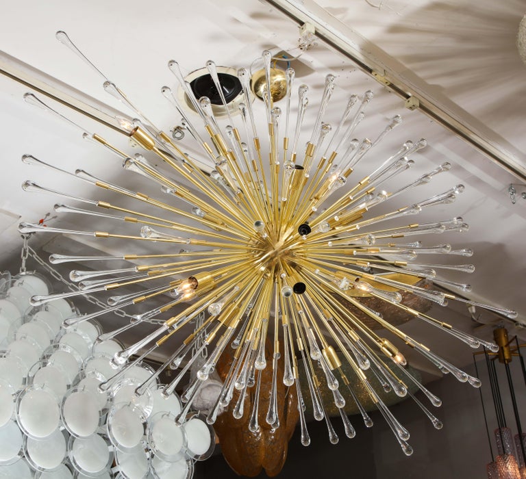 ALOA DECOR 12-Light Interior Modern Antique Bronze Sputnik Chandelier Indoor Lighting-7024D74BBZ - The Home Depot