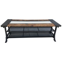 Used Custom Allsaints Spitalfields Industrial Modern Dining or Display Table