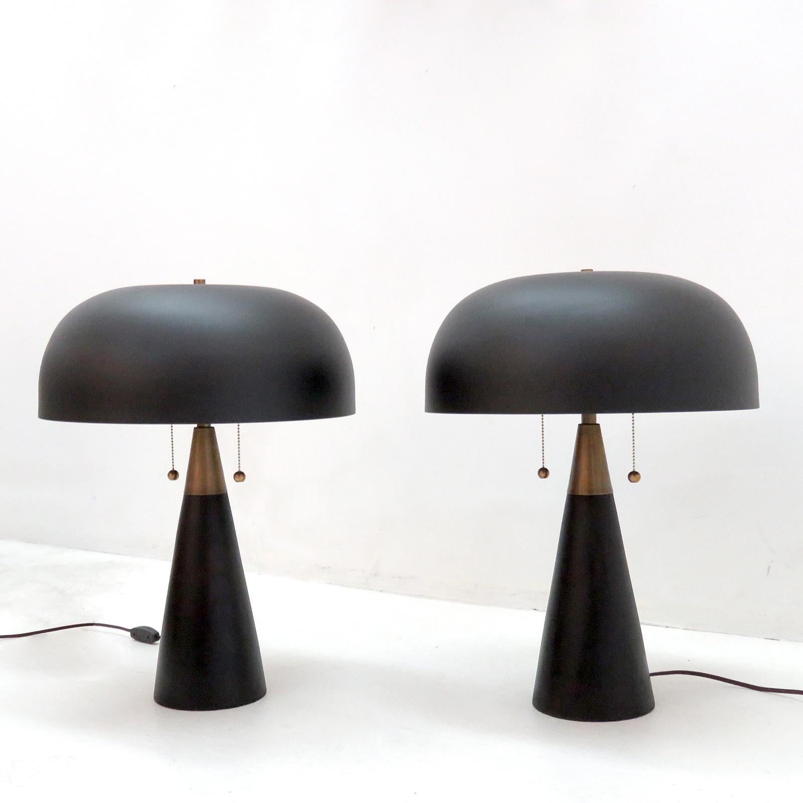 Powder-Coated Table Lamps 'Alvaro' for Gallery L7