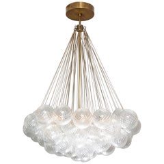 Murano Floating Clustered Globe Chandelier