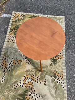 Maßgefertigter amerikanischer Studio-Beistelltisch aus Kirschbaumholz im Shaker-Stil