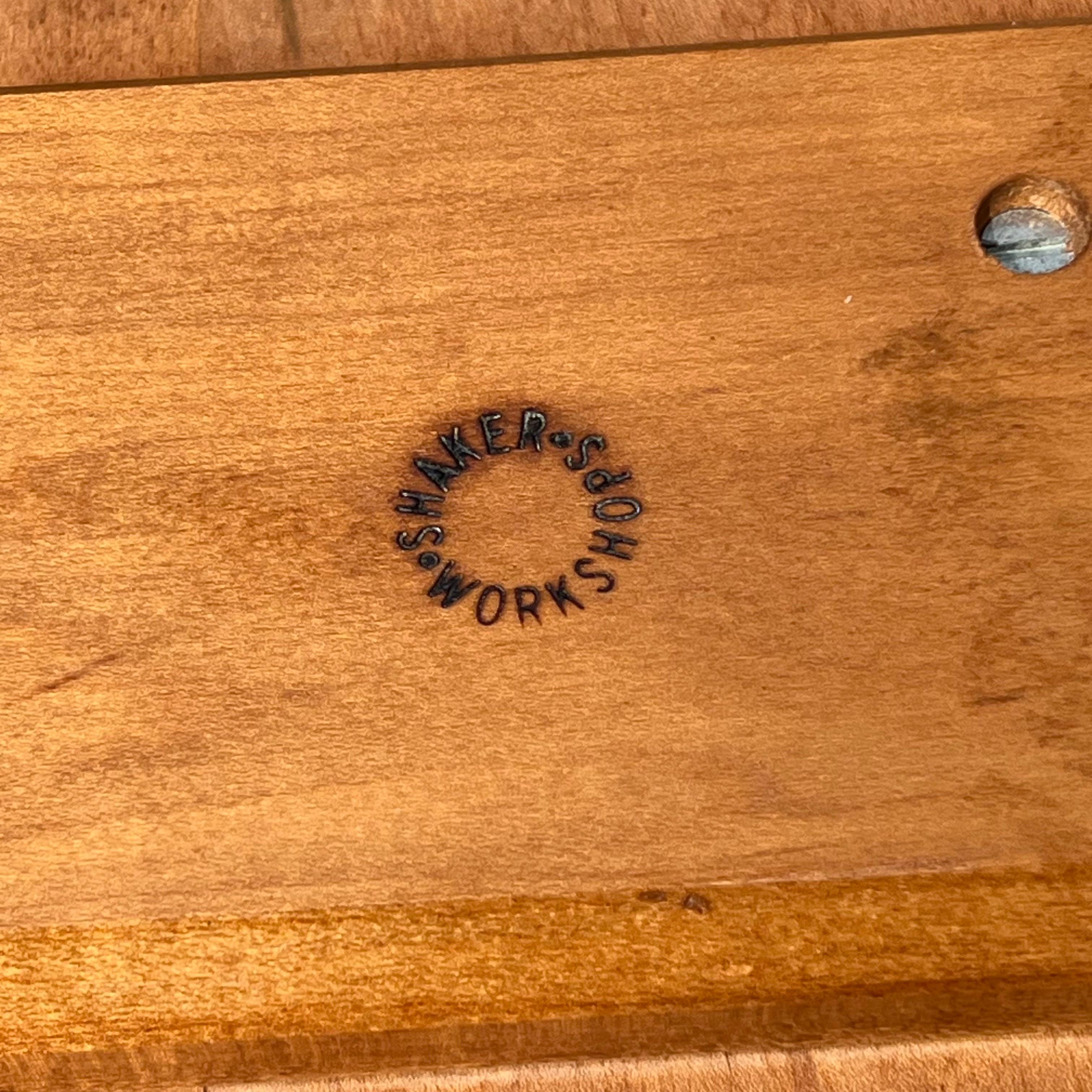 Custom American Studio Made Cherry Side Table in Shaker Taste 4