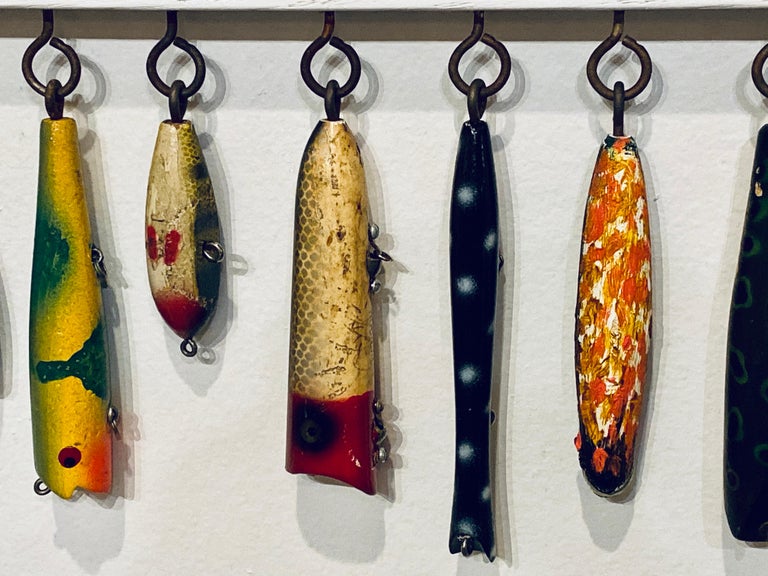 Fishing Lure Display - 2 For Sale on 1stDibs  antique fishing lure display,  fishing lure display case, vintage fishing lure display