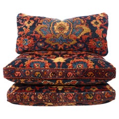 Coussins de sol en moquette antique personnalisée, ensemble de sièges empilables - Tent by DH