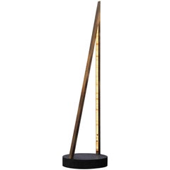 Custom Archimedes Quartz Crystal and Brass Floor Lamp by Christopher Boots
