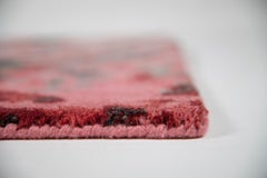 Custom area rug - Volterra - art rug - modern rug - abstract rug - red rug